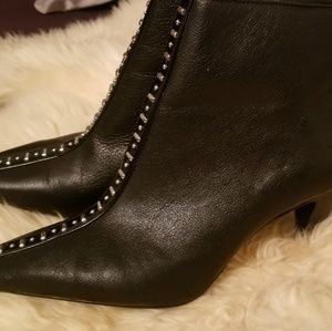 Zara heeled ankle boots